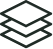 Three dark outlined rhombus shapes stacked vertically, representing layers or multiple items.